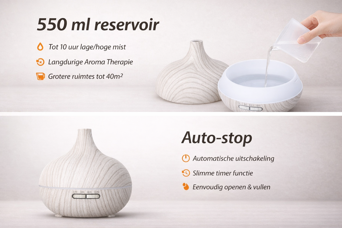 Luxe geurdiffuser Essentiel Pro voor de ultieme ontspanning & beste luchtkwaliteit.